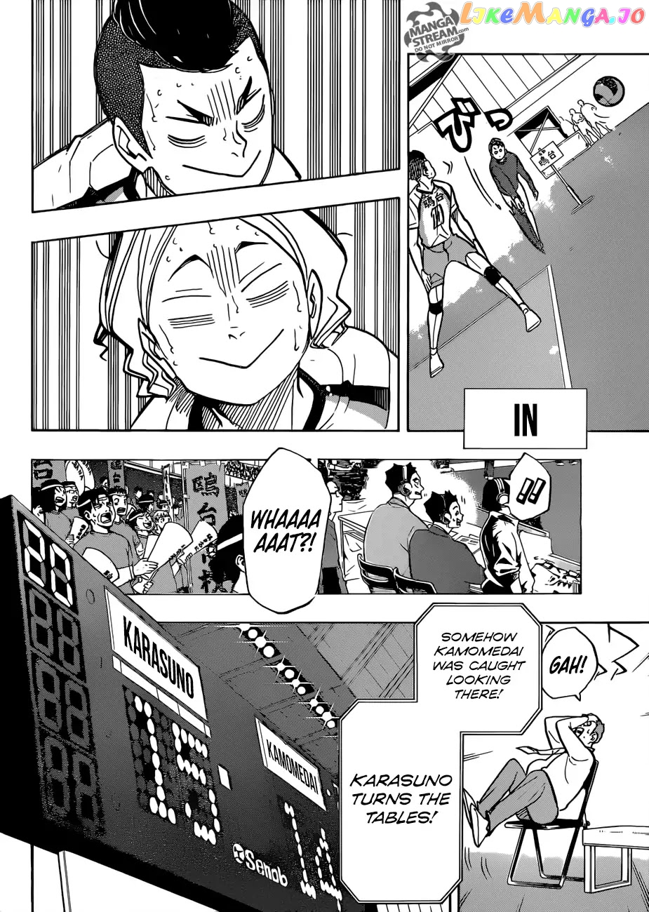 Haikyuu!!, Chapter 350 image 09
